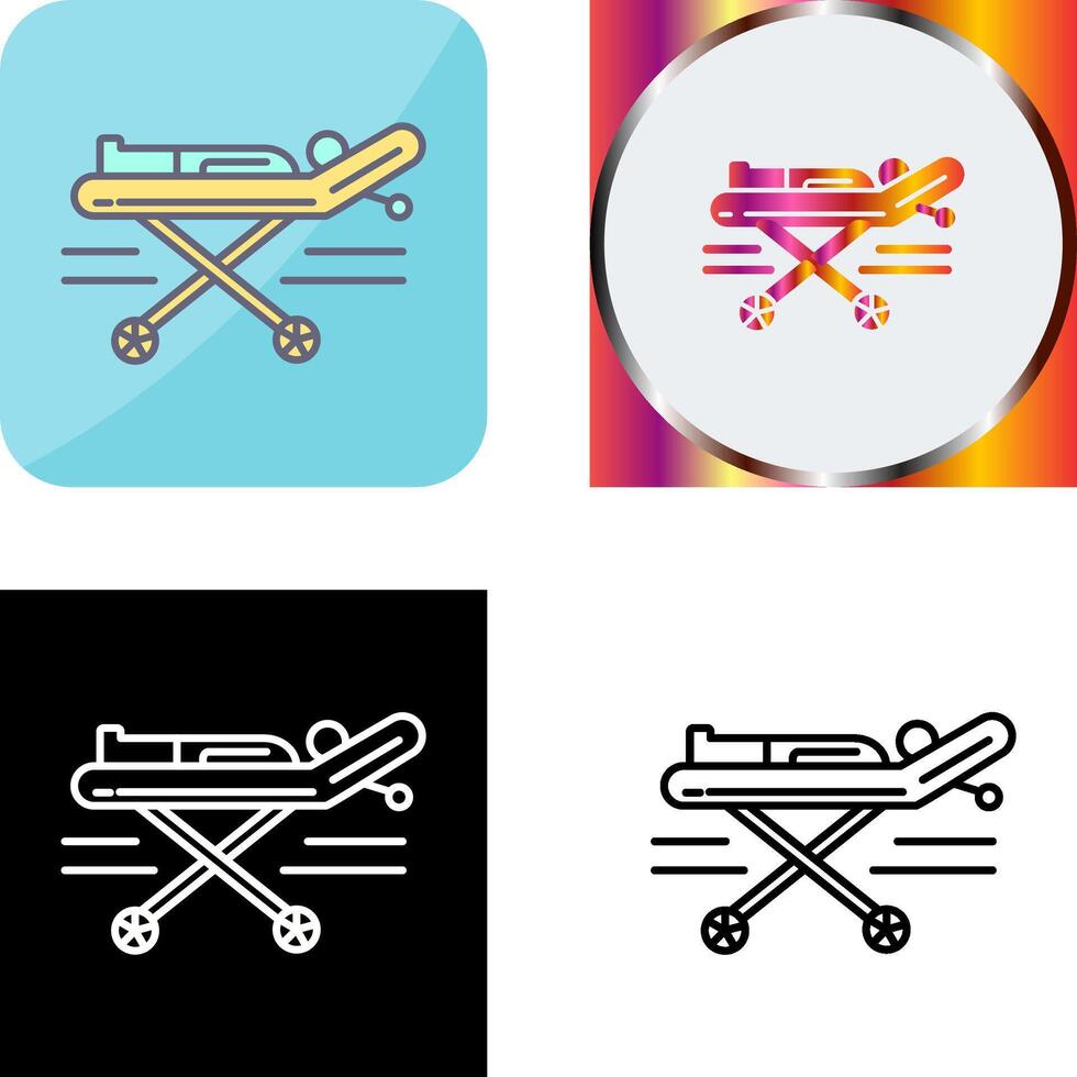 Stretcher Icon Design vector