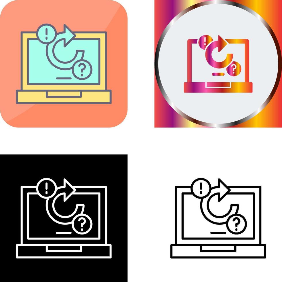 Problem solving Icon Design vector