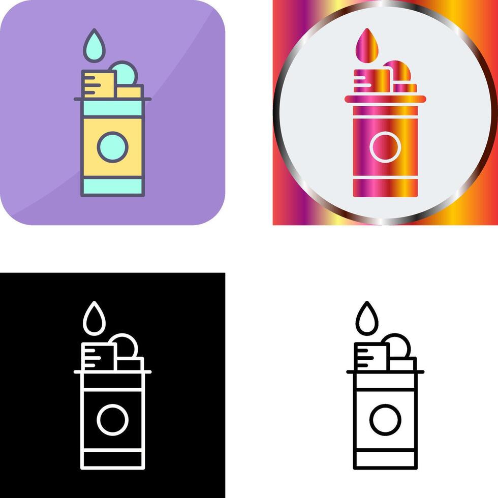 Lighter Icon Design vector