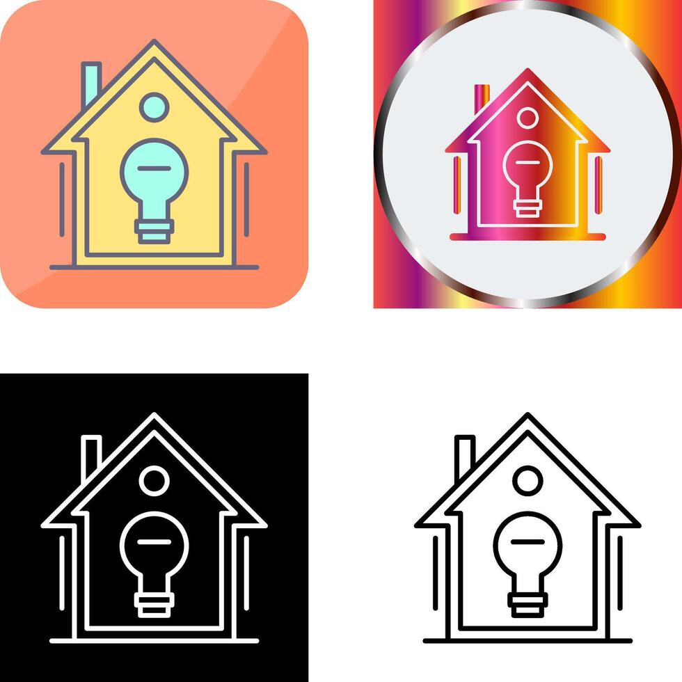 Home Automation Icon Design vector