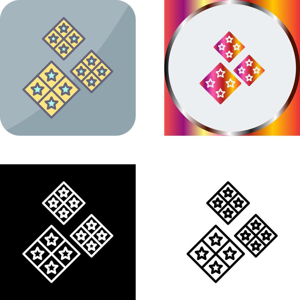 Tiles Icon Design vector