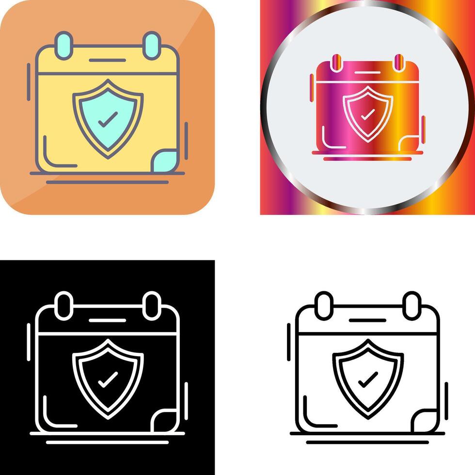 Period Time Icon Design vector