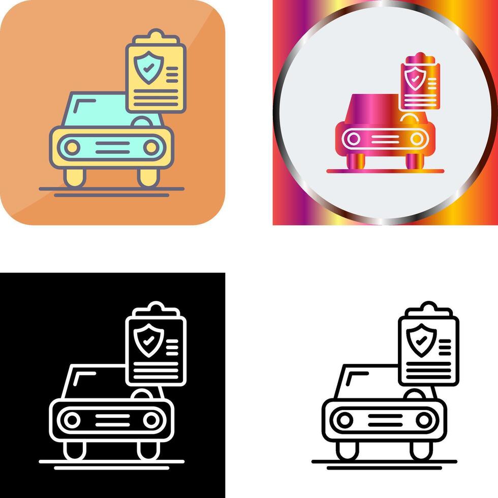 Protection Policy Icon Design vector
