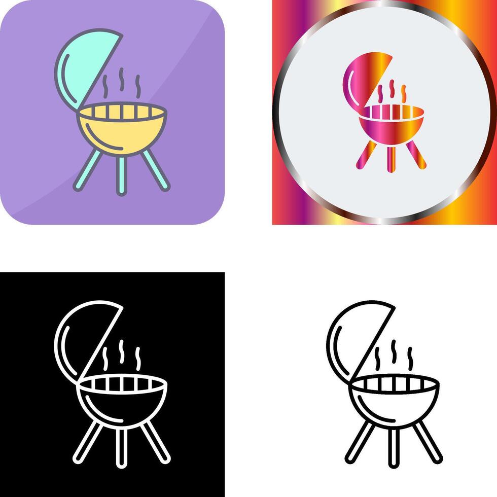 Bbq Icon Design vector