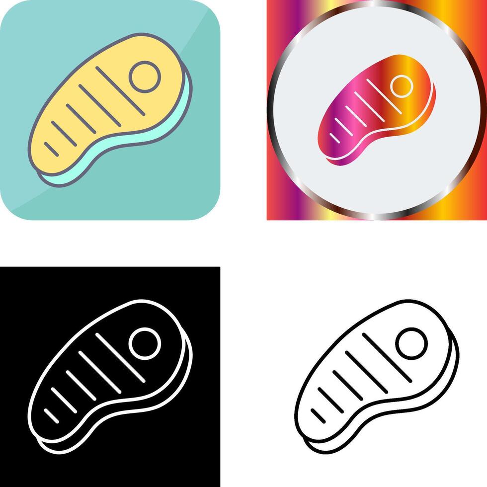 Meat Icon Design vector