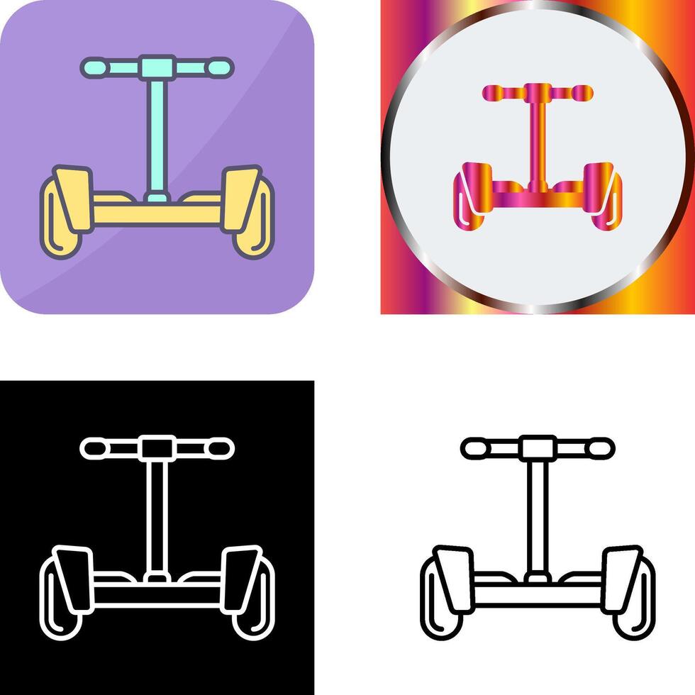 Hoverboard Icon Design vector