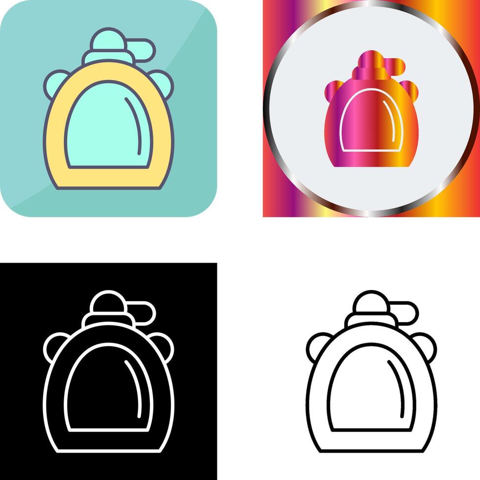 Canteen Icon Design vector