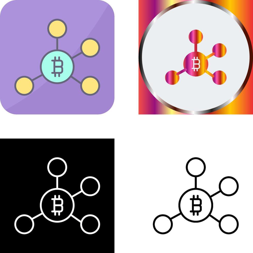 Network Icon Design vector