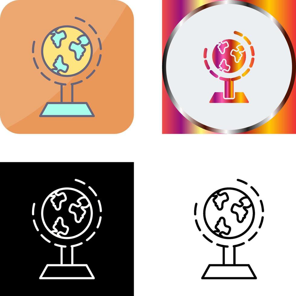 Geography Icon Design vector