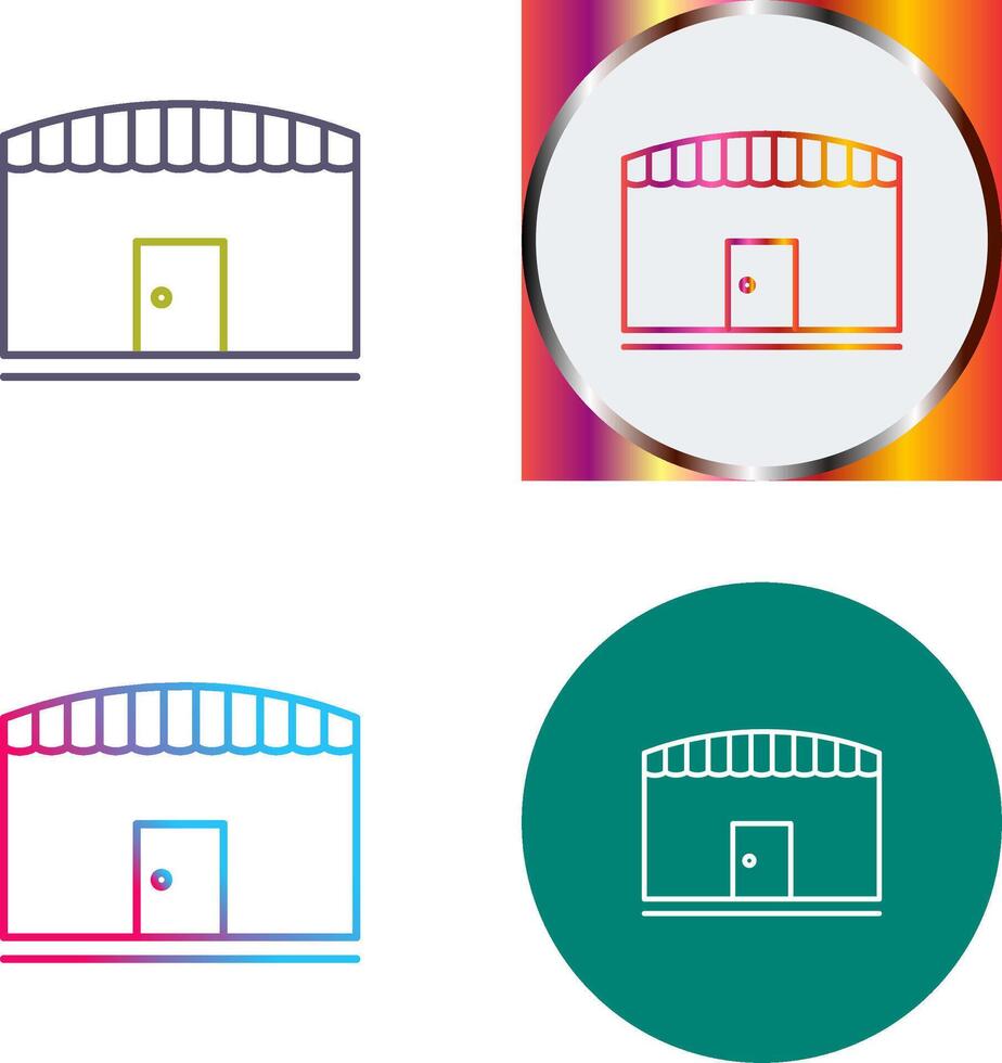 Unique Shop Icon Design vector