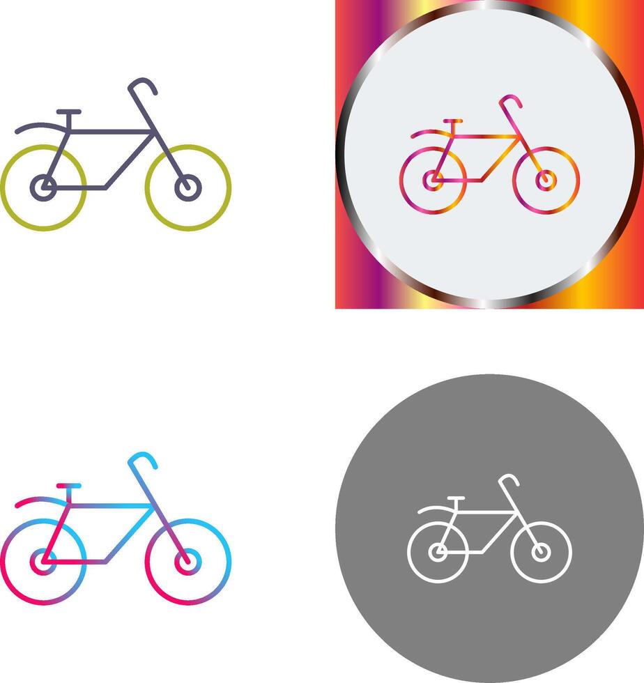 Bicycle Icon Design vector