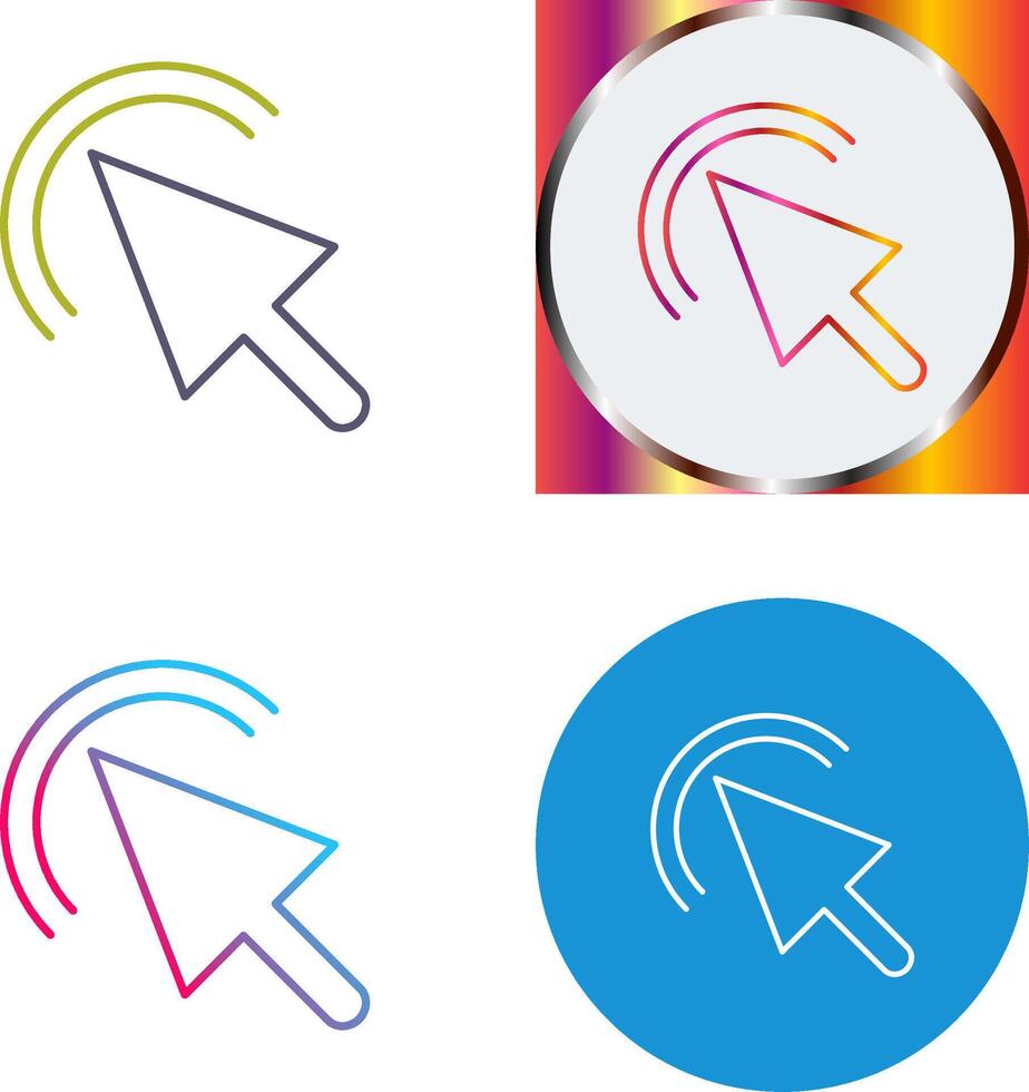 Click Icon Design vector
