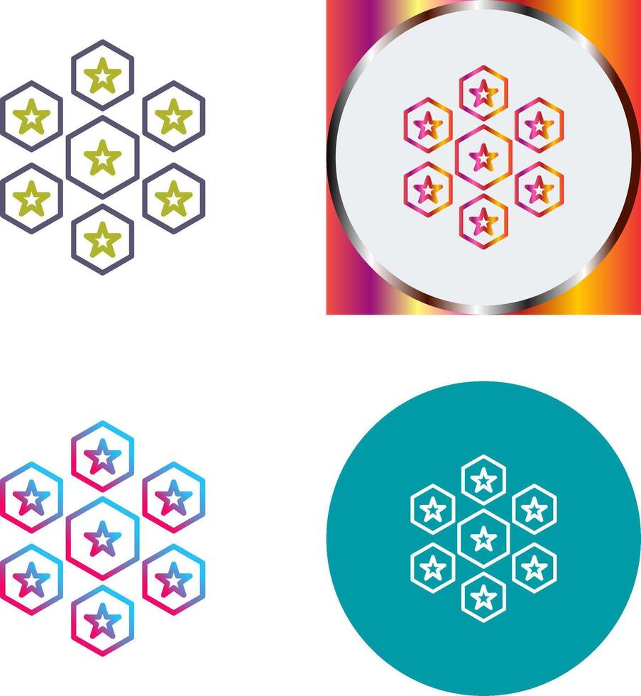Unique Reputation Management Icon Design vector