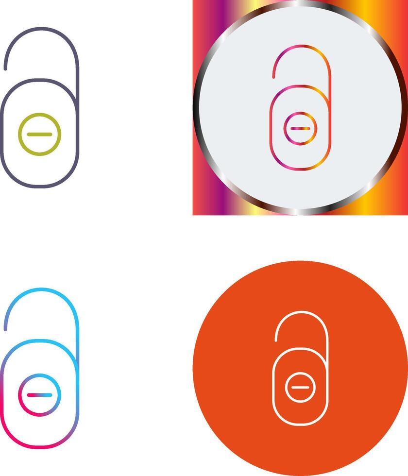 Do not Disturb Icon Design vector
