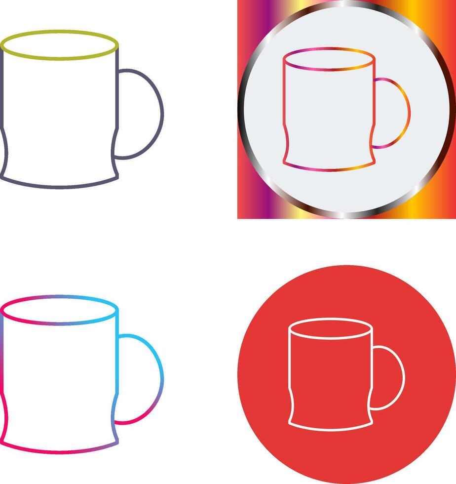 Coffee Cup Icon Design vector