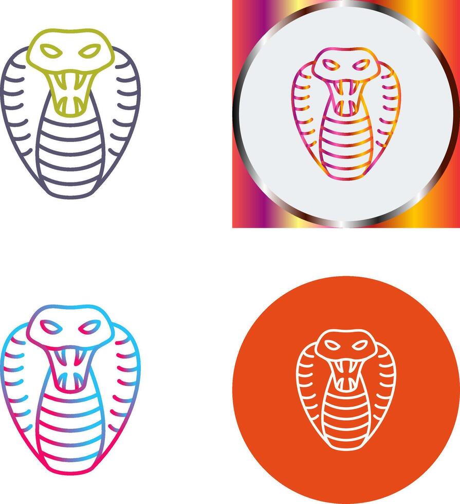 Snake Icon Design vector