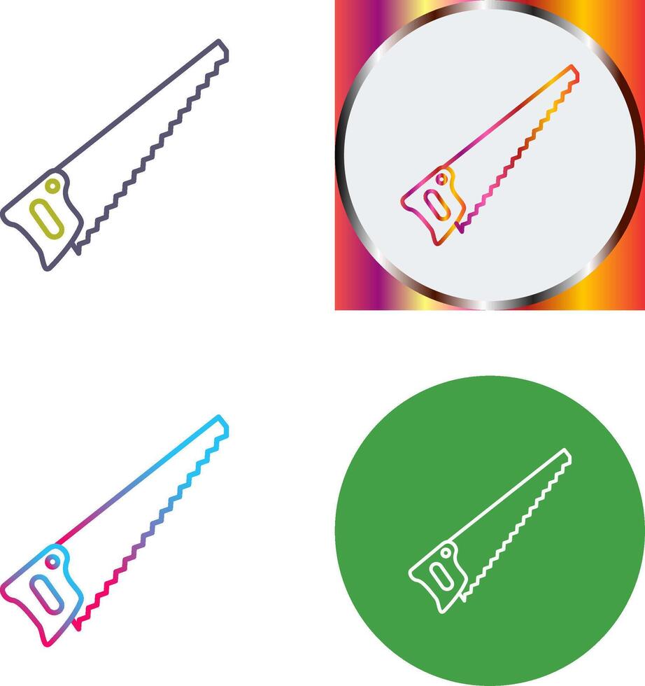 Saw Icon Design vector