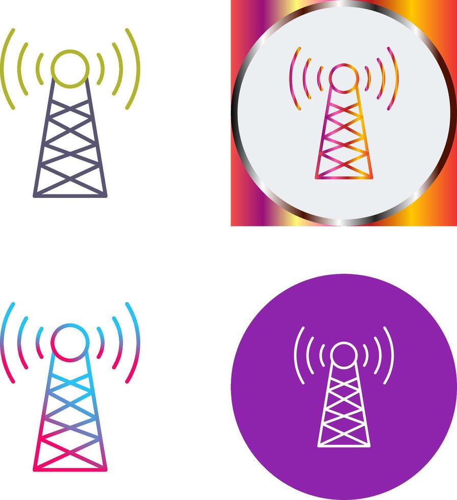 Tower Icon Design vector