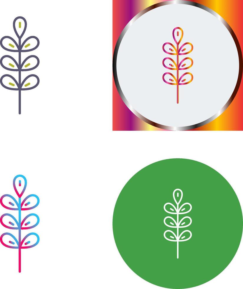 Barley Icon Design vector