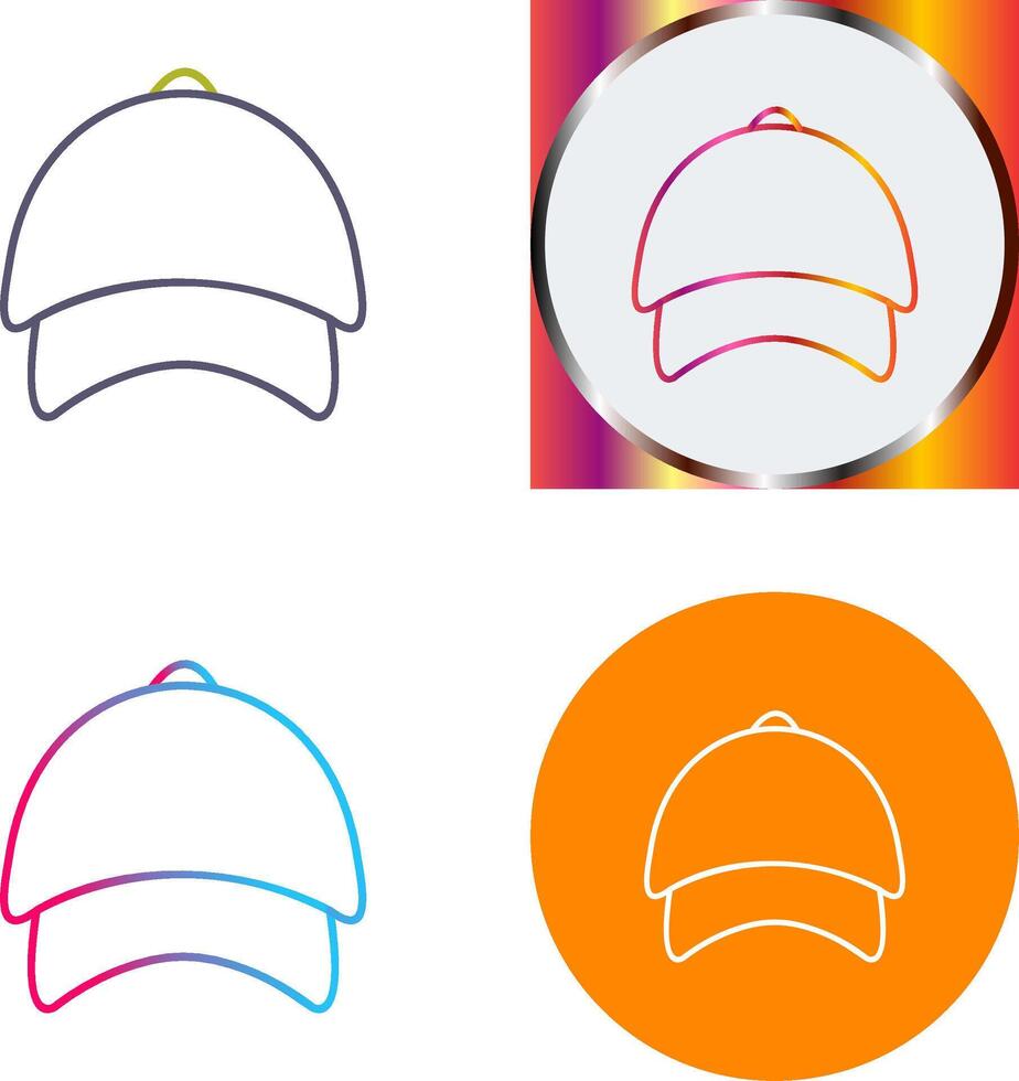 Cap Icon Design vector