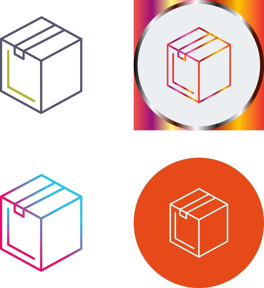 Package Icon Design vector