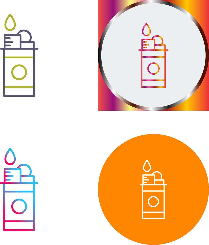 Lighter Icon Design vector