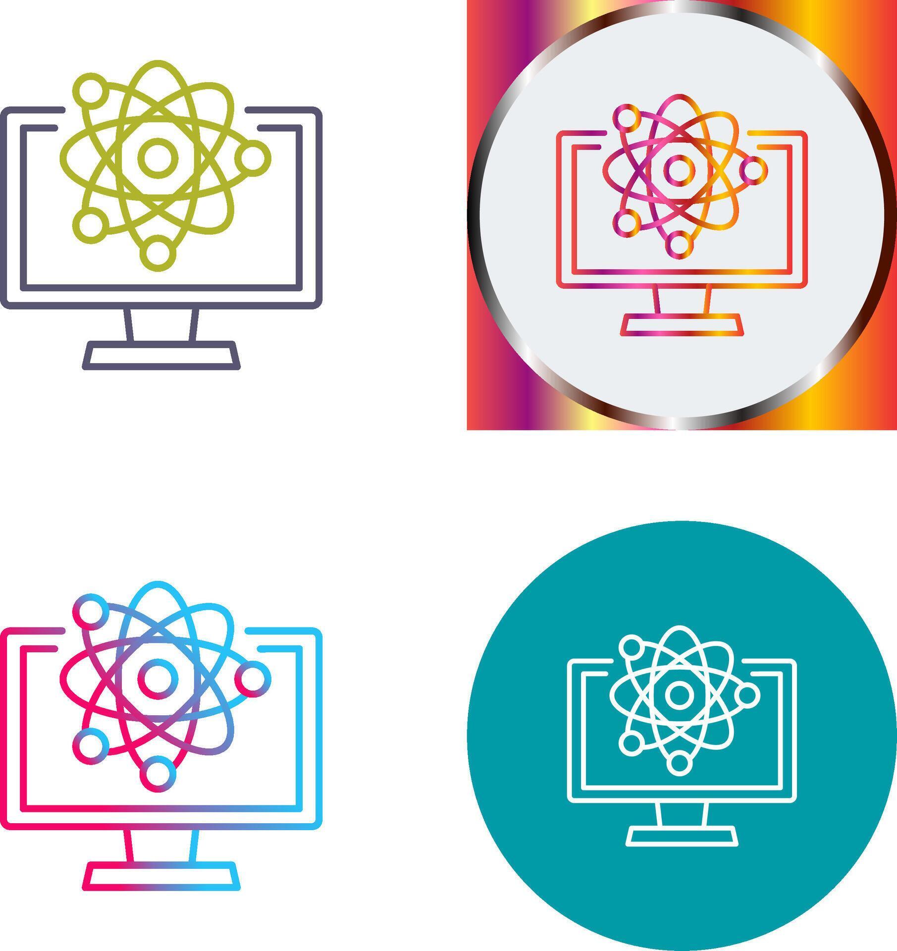 Science Icon Design 45396721 Vector Art at Vecteezy
