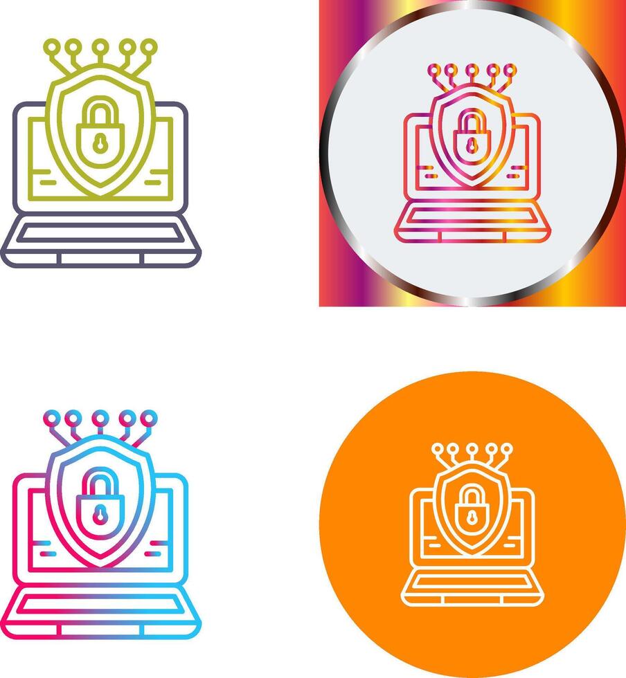 Protection Icon Design vector