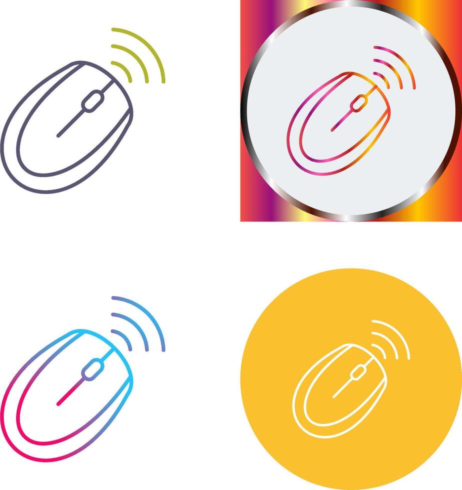 Mouse Icon Design vector