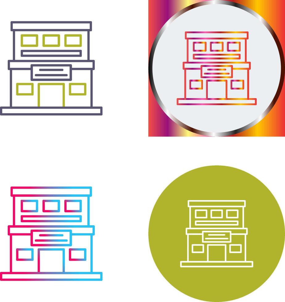 Hotel Icon Design vector