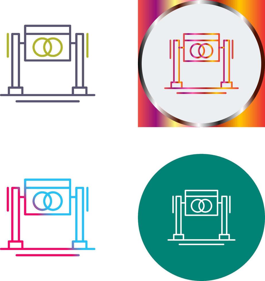 Wedding Sign Icon Design vector