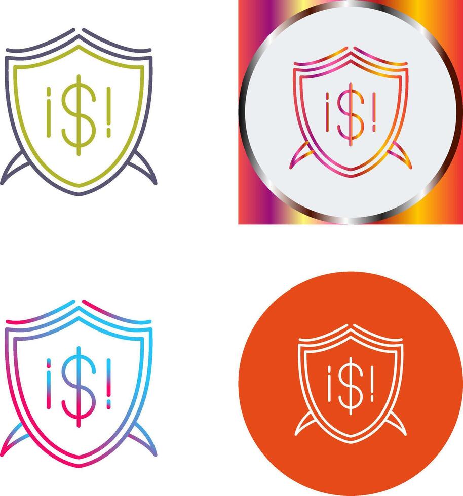 Shield Icon Design vector