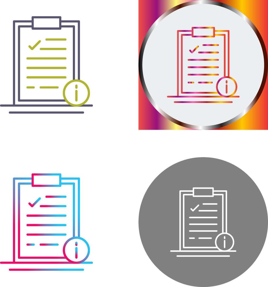 Info Icon Design vector
