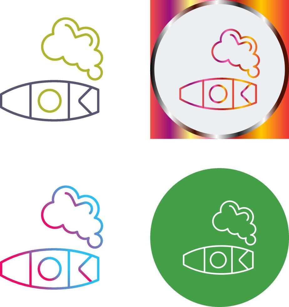 Cigar Icon Design vector