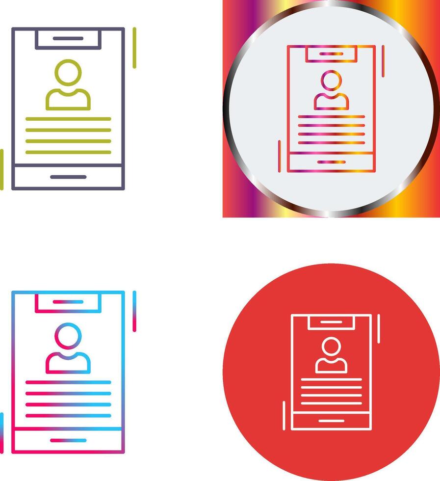 Smart Phone Icon Design vector