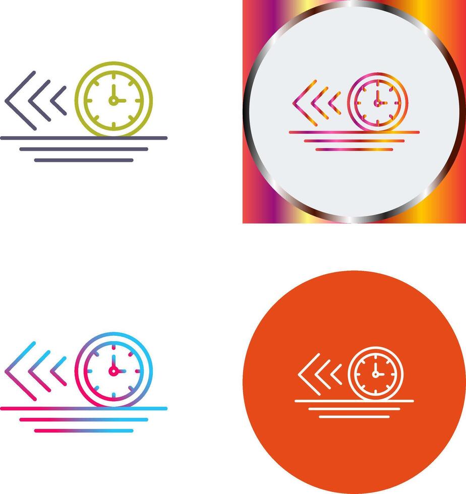 Time Management Icon Design vector