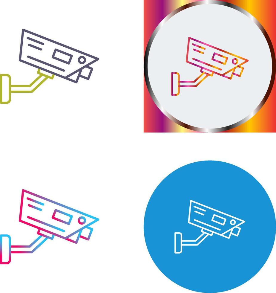 cctv Icon Design vector
