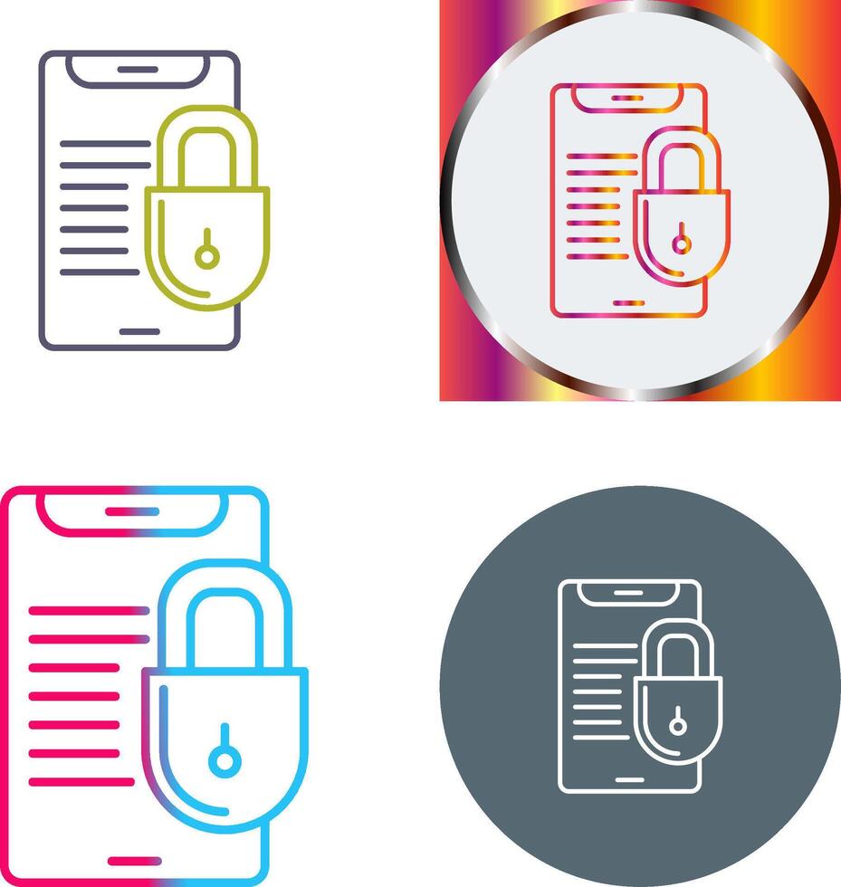 Smart Phone Icon Design vector