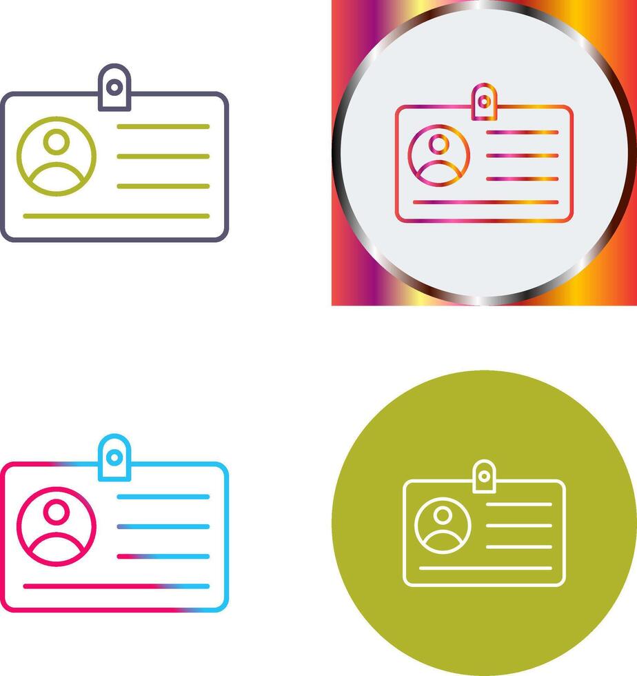 Card Icon Design vector
