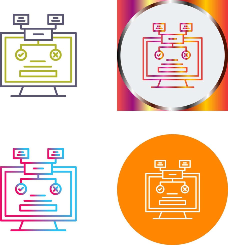 Methodology Icon Design vector