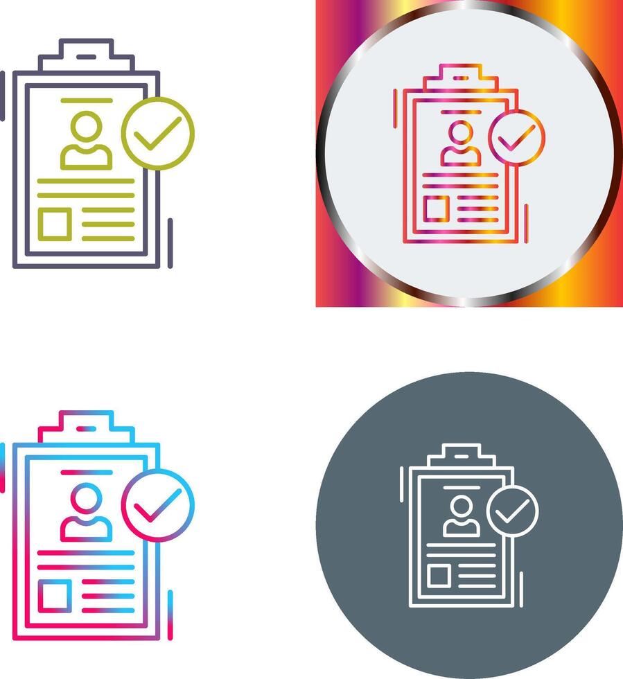 Hire Icon Design vector