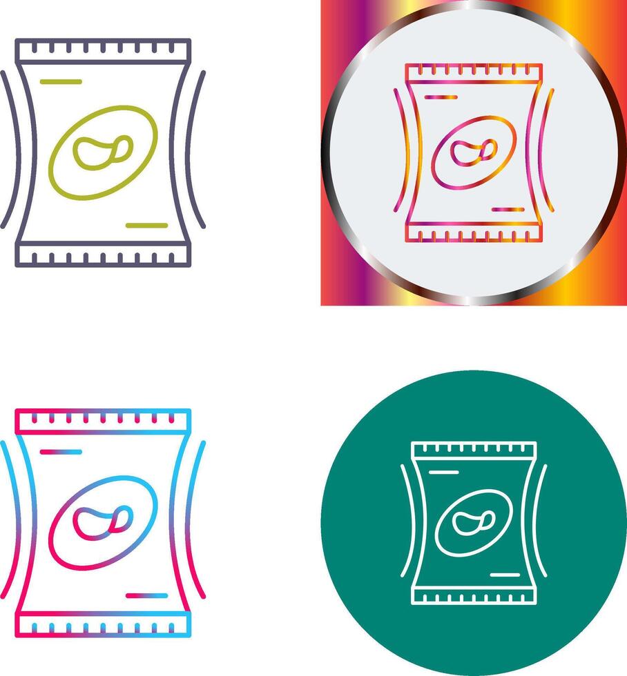 Snack Icon Design vector