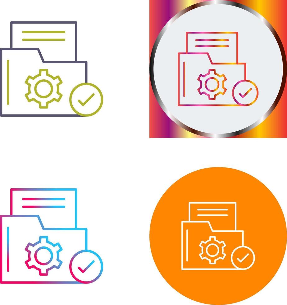 Folder Icon Design vector