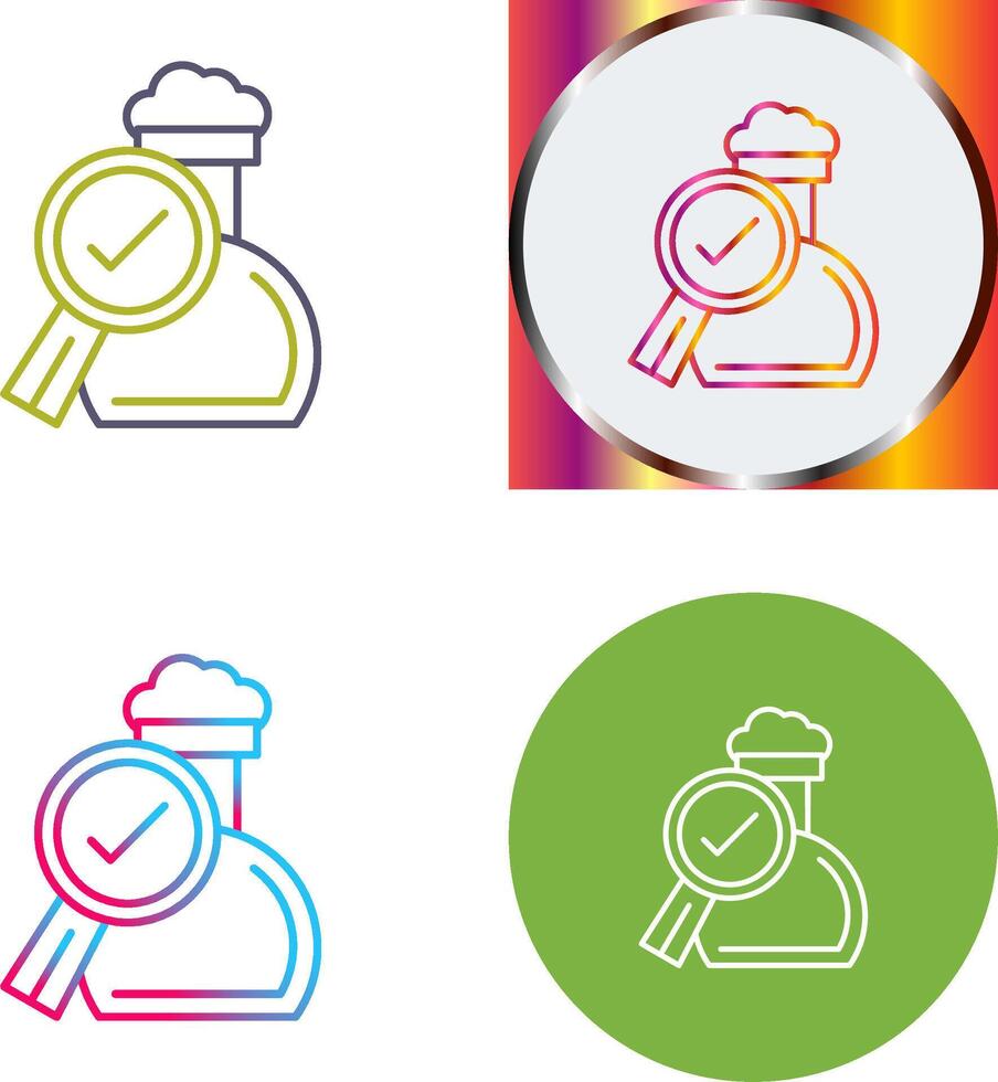 Experiment Icon Design vector