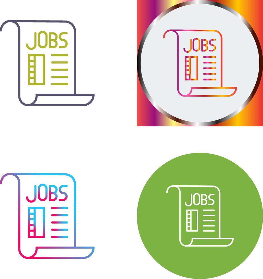 News Paper Icon Design vector