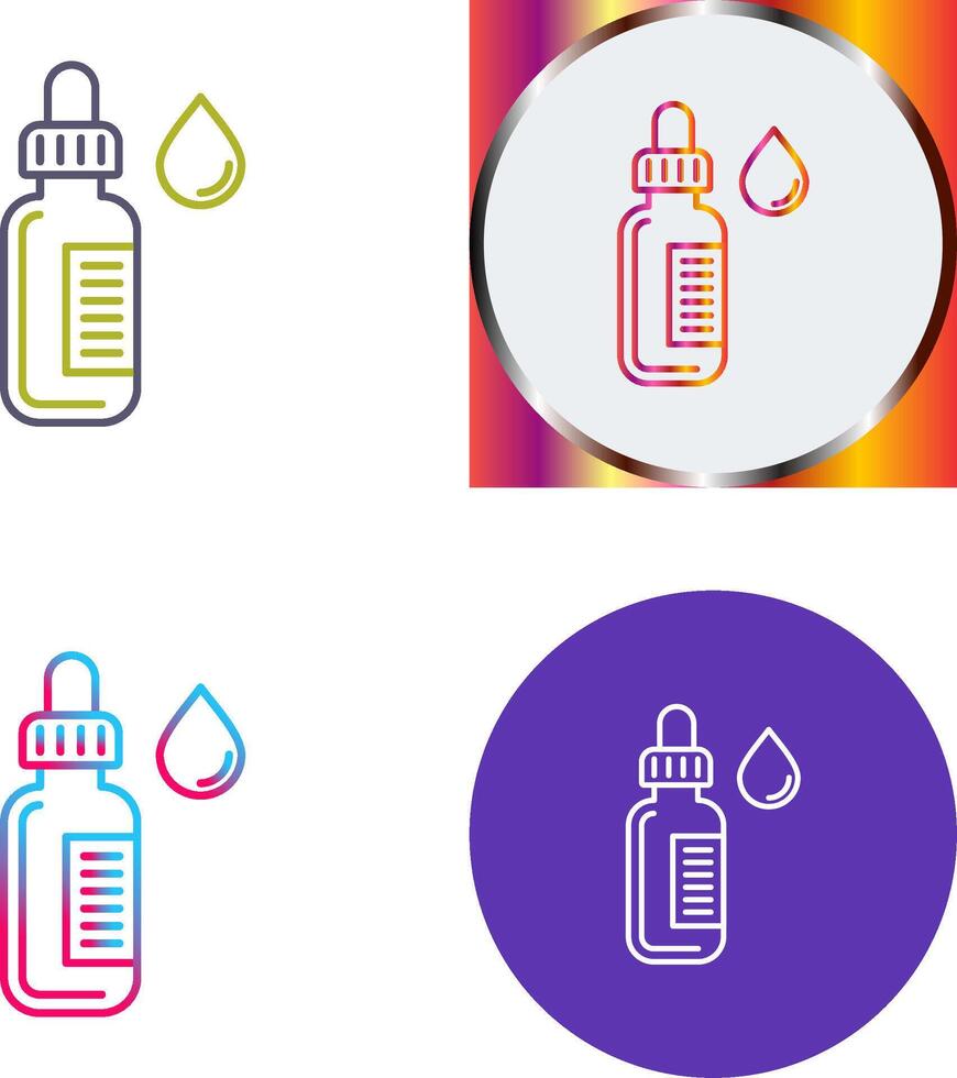 Dropper Icon Design vector