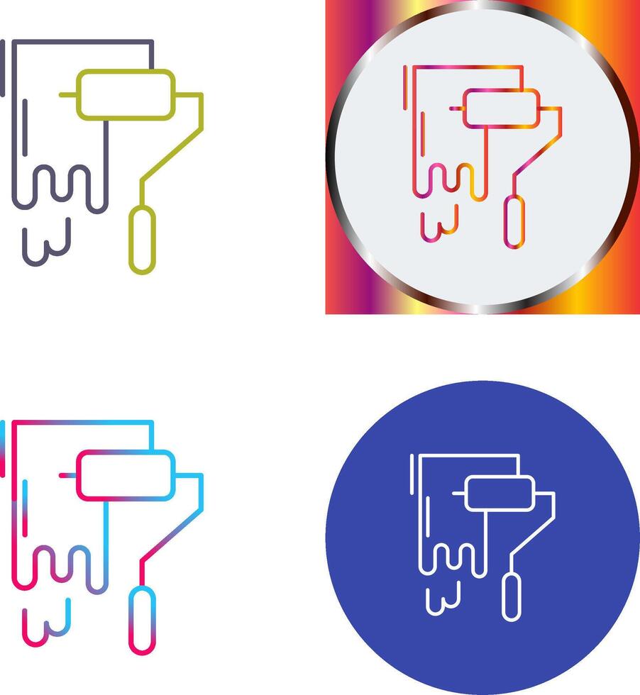 Painting Icon Design vector