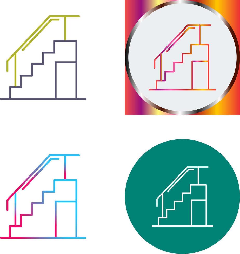 Stairs Icon Design vector