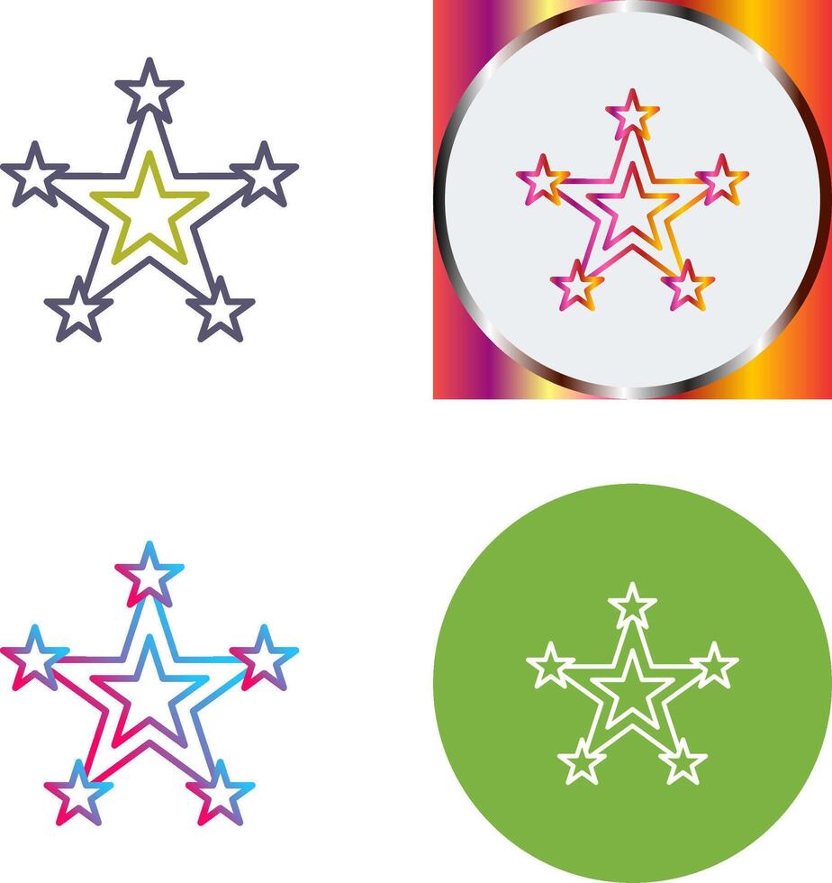 Star Icon Design vector