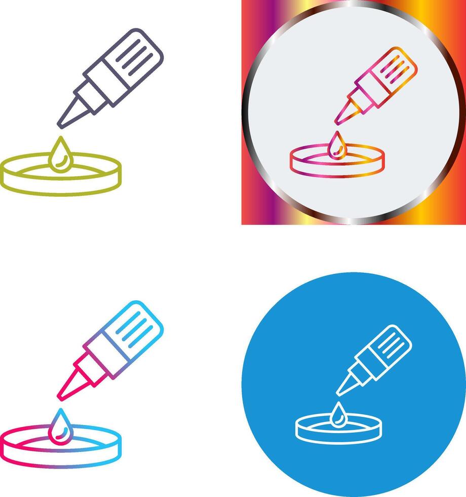 Dropper Icon Design vector